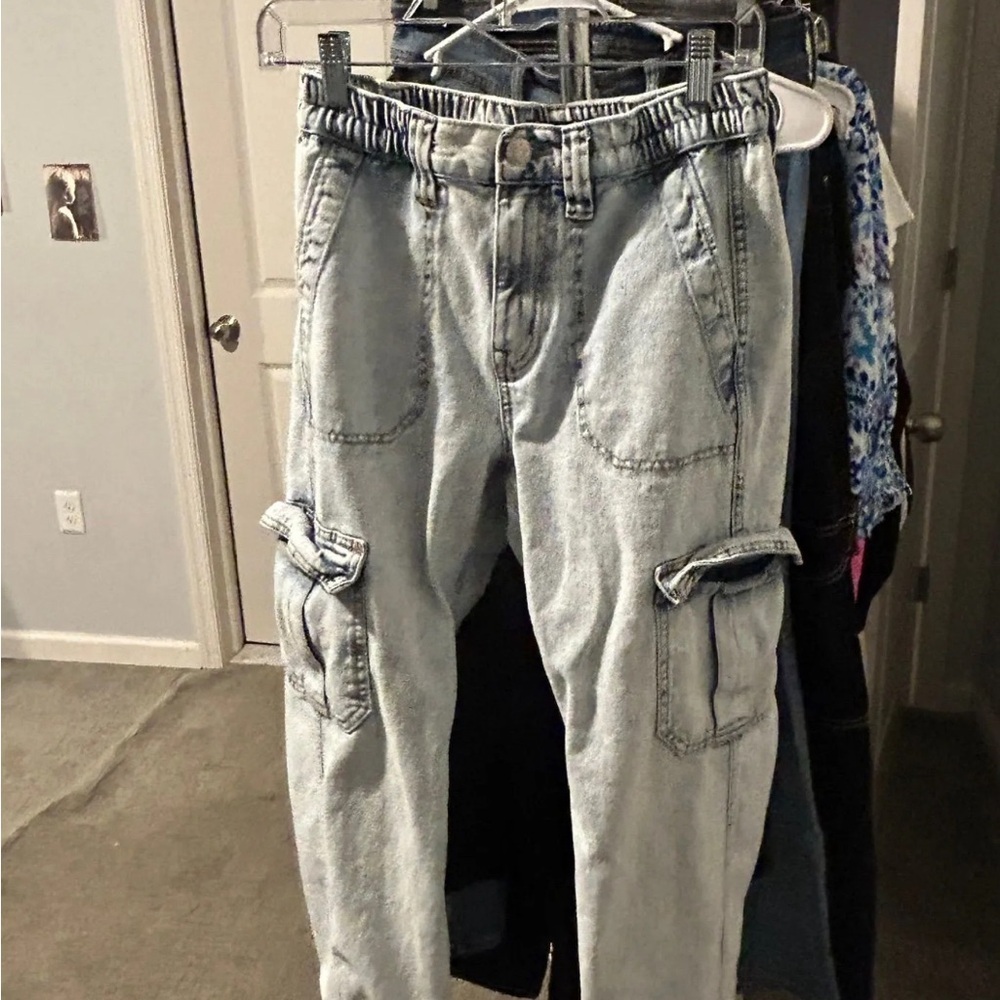 Aeropostale cargo jeans size 2